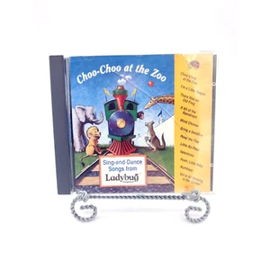 Choo Choo At The Zoo CD Canciones para niños Música para niños CD Ladybug Audio Canciones divertidas - Imagen 1 de 8