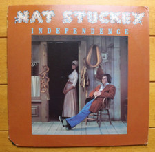 NAT STUCKEY INDEPENDENCE LP 12" VINYL RECORD 1976 MCA VG+ *QUICK SHIP*