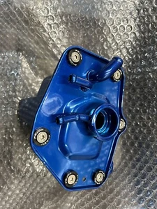 Subaru Header Tank Powder Coat In candy Blue - Picture 1 of 4