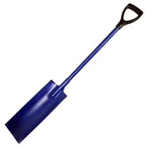 Drainage Drain Spade Fibreglass D Handle Post Hole Trench Shovel Steel CT4886 - Picture 1 of 3