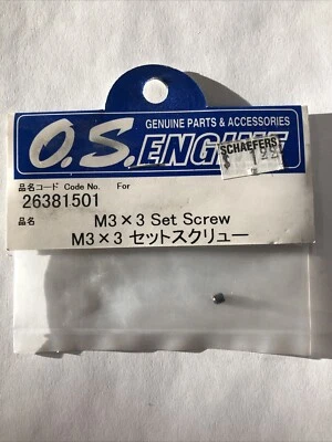 OS 26381501 Set Screw M3 X 3 - Image 1 of 2