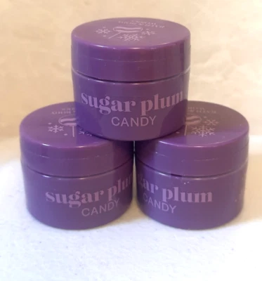 Bath & Body Works SUGAR PLUM CANDY Nourishing Lip Mask .5 oz NEW 3 Bottles - Image 1 of 3