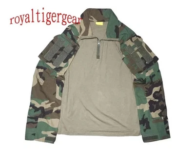 USMC Marines MARSOC M81 Woodland Camo Tactical Combat Top Shirt Uniform GEN3 - Image 1 of 4