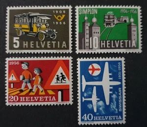 1956 SWITZERLAND ZWITSERLAND SUISSE SET MIXED ISSUE VF MNH - Picture 1 of 1