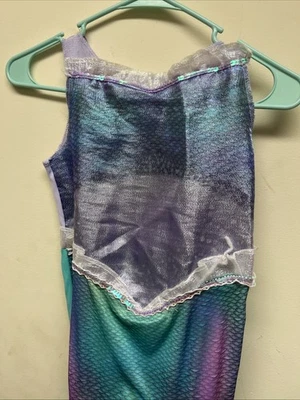 Ariel Little Mermaid Costume Girls Sz M 7/8 Halloween Play Party Dress Up - Image 1 of 4