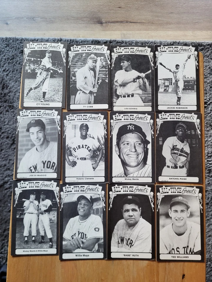 Jugador de béisbol vintage del Salón de la Fama 1973. Foto 1 de 2