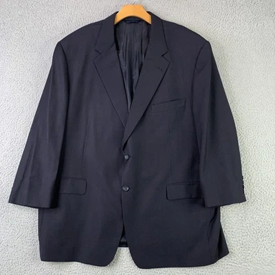 Blazer Burberry London Para Hombres 50R Azul Marino Rayas Lana Boyds Philadelphia Chaqueta Foto 1 de 4