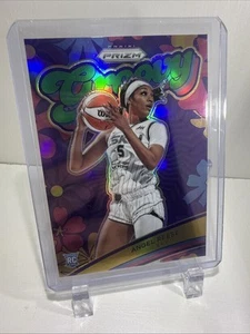 2024 Prizm WNBA - Angel Reese RC "Groovy" Insert Green - Picture 1 of 7