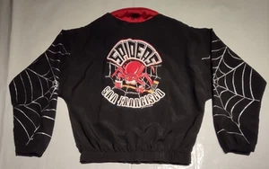 Rare Vintage San Francisco Spiders IHL Hockey Jacker Black Size XL - Picture 1 of 12