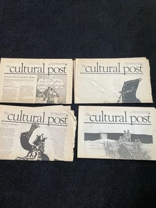 4 VTG Rare The Cultural Post Newspaper 1976 National Endowment For The Arts I1 - Picture 1 of 23