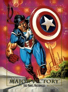 1992 Marvel Masterpieces Major Victory #48 - Bild 1 von 2