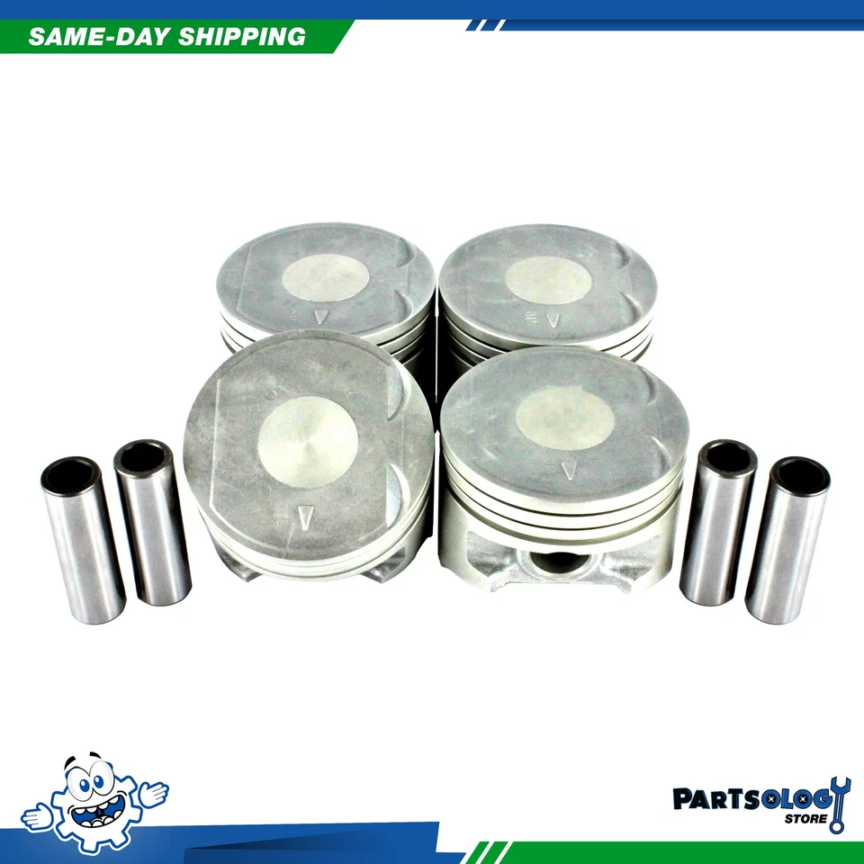 DNJ P119 horas Juego completo de pistones para 92-96 Mitsubishi Expo LRV 1,8 L SOHC Foto 1 de 1