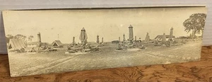 Original WWI US Army  Panoramic Camp Post Card 11x 3 1 2  inch.#CA#C - Picture 1 of 10