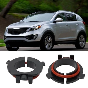 Replace Stock Socket with H7 LED Headlight Bulb Holder Socket Base for Kia - Picture 1 of 12