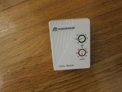 Powerhouse X10 Lamp Module LM465 Security Controller Timer Plug-In No Box TESTED - Image 1 of 2