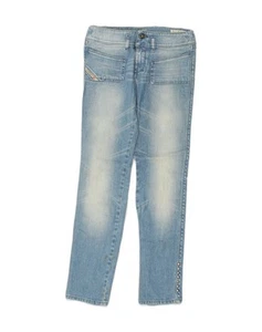 DIESEL Womens Slim Jeans W26 L29 Blue Cotton AG10 - Picture 1 of 5