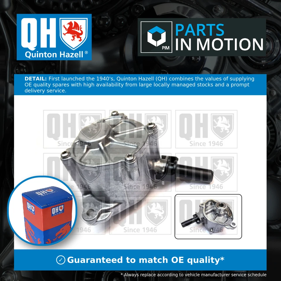 Bomba de vacío compatible con MERCEDES C320 S204, W204 3.0D 07 a 14 QH 6510900005 6512300565 Foto 1 de 4