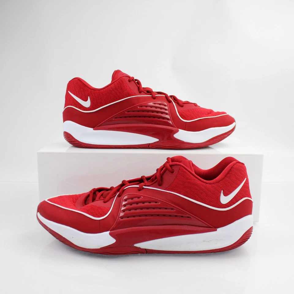Tênis de basquete masculino Nike KD vermelho usado - Imagem 1 de 1