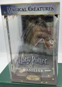 HARRY POTTER - MAGICAL CREATURES BASILISK N0 3 - THE NOBLE COLLECTION - Picture 1 of 6