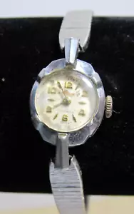Vintage 17 Juwelen Damenuhr Schweizer Made Needs Service Reinigung #W-29 - Bild 1 von 15