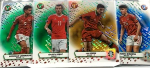 4x Wales Topps Pristine Euro 2024 NUMMERIERT - Ian Rush Bale Colwill Johnson /50 - Picture 1 of 7