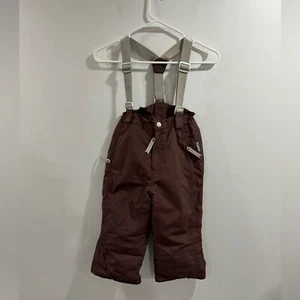 NWT Mini A Ture Kids Witte Winter Pants Brown Size 4 - Picture 1 of 6