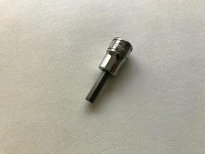 Snap-On Tools USA *MINT 2011* 3/8" Drive 1/4" SAE Hex Bit Chrome Socket FA8E - Picture 1 of 6