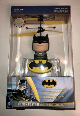 DC Comics Motion Control RC Flying Batman (INDOOR)~Easy To Operate~NIB - Image 1 of 4
