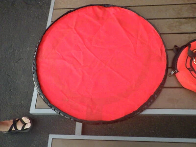 2 drone pads,24",2ft, orange,NEW, hoodman,heavy duty,folding,drone,large,travel