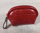 Bueno Red Coin Purse  Wallet Zip Small 4 Inches X 3 Inches