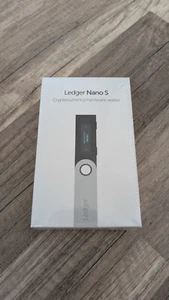 Portefeuille matériel crypto Ledger Nano S NEUF dans son emballage d'origine - Photo 1/3