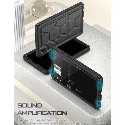 For Samsung Galaxy Tab A9 Tablet Case Silicone Shockproof Protective Cover Black - Image 1 of 4