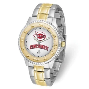 Cincinnati Reds Competitor Two-tone Stainless Steel Quartz Watch XWM3304 $129.90 - Picture 1 of 1