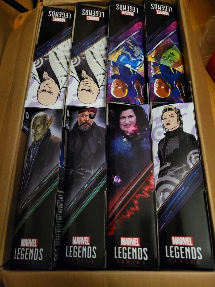 Marvel Legends Disney 3 Figure Set BAF Hydra Stomper Nick Fury Kingpin Gamora