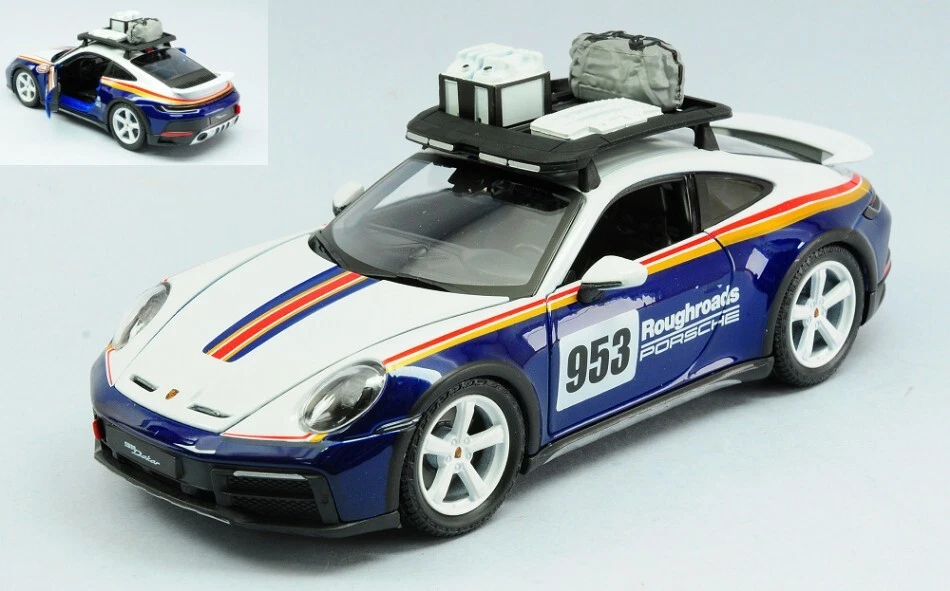 Porsche 911 #953 (memorial) Dakar 2023 1:24 Model 28029 BBURAGO - Immagine 1 di 1