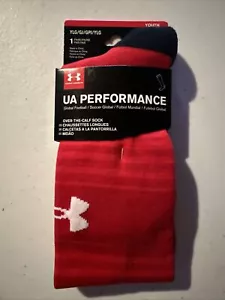 Under Armour Heatgear Football/Soccer 1 Pair Sock Sz.Youth Large 1-4 NWT - Picture 1 of 2