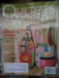 Quilters World Magazine April 2009, As new stored in Plastic Sleeve - Picture 1 of 2