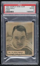 1937 World Wide Gum V356 Jack Shill #39 PSA 2