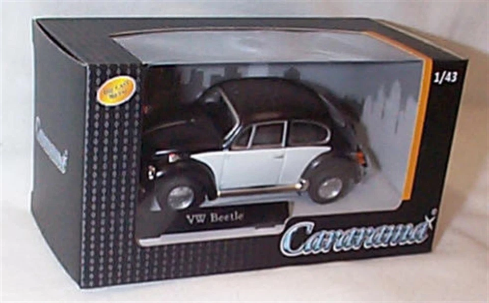 Volkswagen Beetle Black & White 1-43 scale new in box - Image 1 of 1