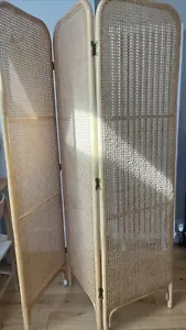 Rattan room divider screen, John Lewis - Picture 1 of 4