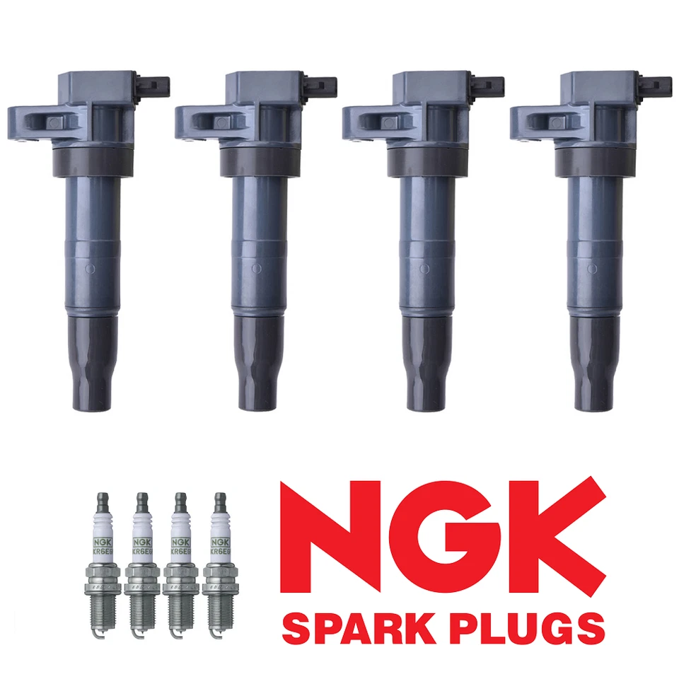 Ignition Coil & NGK Platinum Spark Plug For 07-16 Kia Optima Sedona UF546 - Image 1 of 4