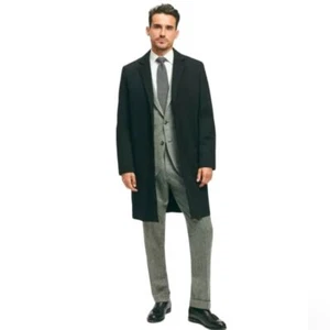 Brooks Brothers Wool Town Coat - Men's - Picture 1 of 11