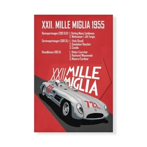 Stampa su Tela su Carta Poster o Quadro Rogan Mark Mille Miglia XXII - Picture 1 of 2