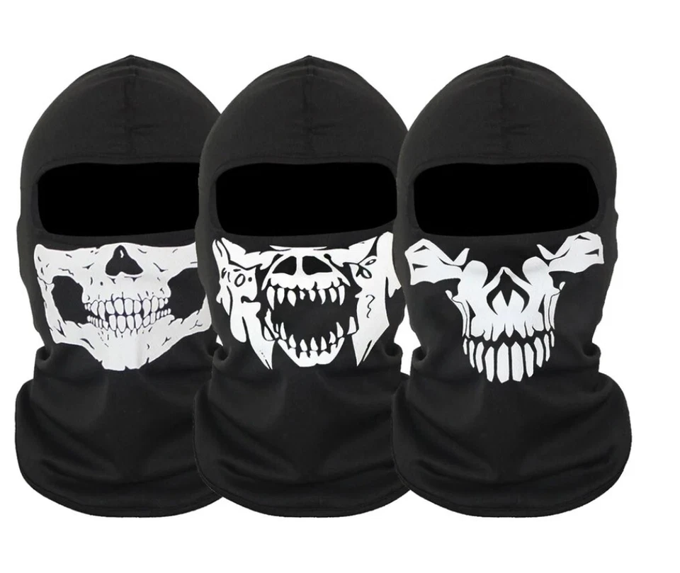 skull balaclava Pack Of 3 - Image 1 of 1
