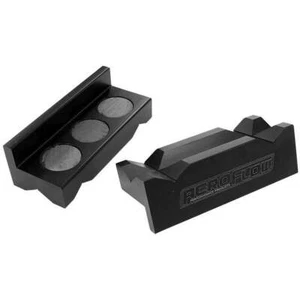 Aeroflow AF98-2001 Billet Vice Soft Jaws Alloy Black magnetic Back -6 To -10 - Picture 1 of 1