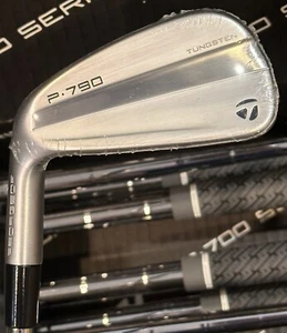 TaylorMade 2023 P790 Forged Iron Set LEFT Hand 4-PW Steel DG 105 Stiff LH NEW! - Picture 1 of 7