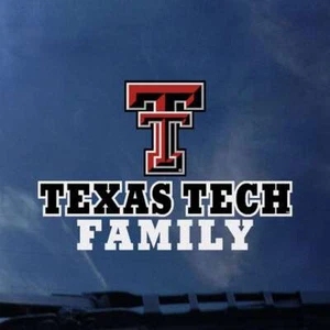 Texas Tech Red Raiders Transfer Decal - Family - Picture 1 of 1