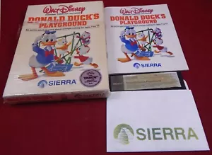 PC Tandy: Donald Duck´s Playground - Sierra 1986 - Bild 1 von 2