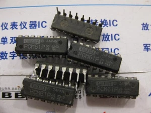 1x PCM61P Serial Input 18-Bit Monolithic Audio DIGITAL-TO-ANALOG CONVERTER PCM61 - Picture 1 of 1