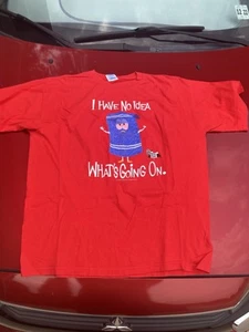 Vintage South Park Towlie Red T Shirt 2003 Comedy Central RARE FREE SHIPPING!! - Picture 1 of 3